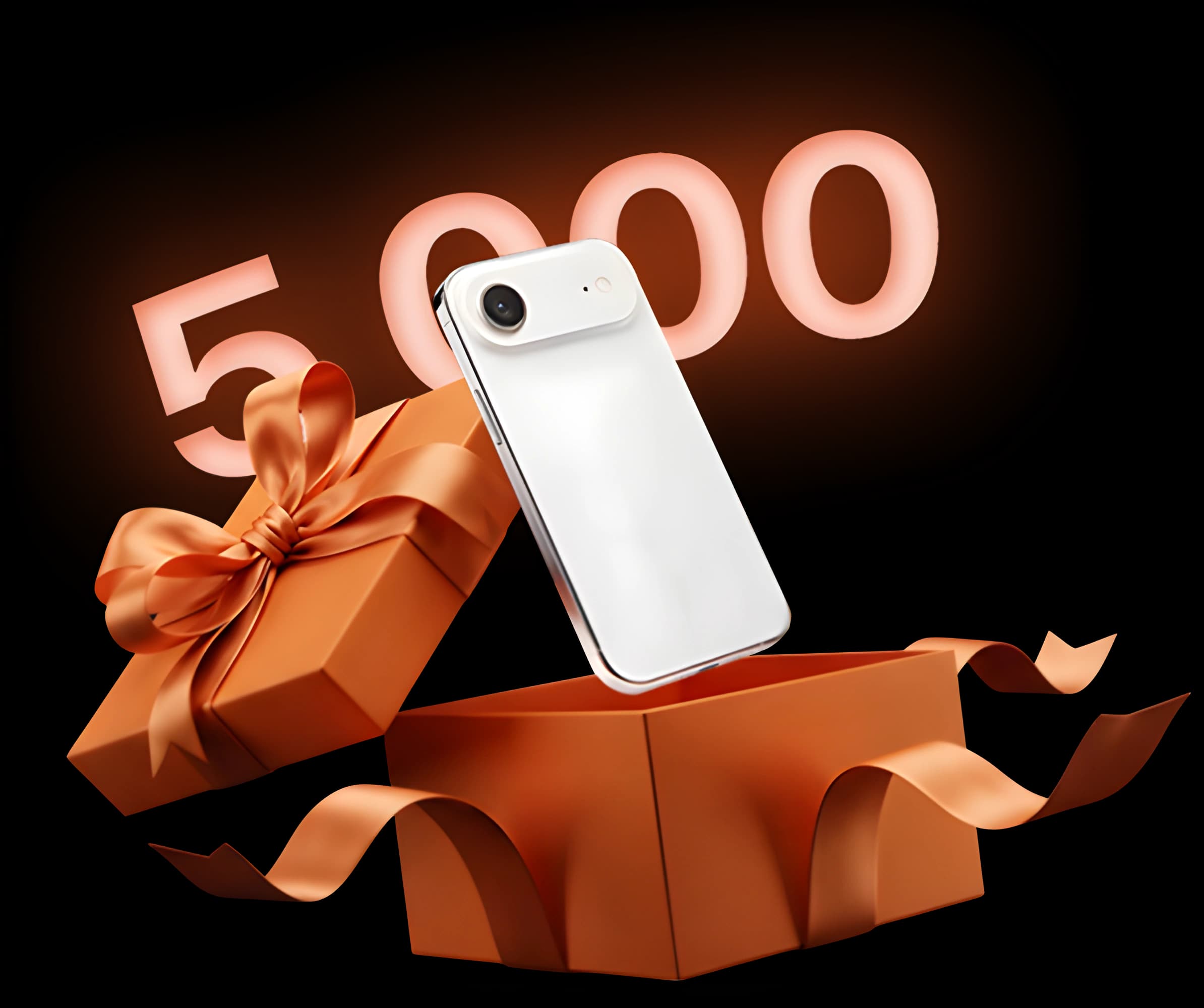 iPhone в подарочной коробке
